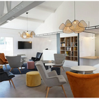 Nordic Bamboo Leaf Chandelier for Living Room and Kitchen