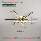 2023 Nordic LED Ceiling Chandelier for Living, Dining, and Bedroom