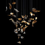 Luxury LED Chandelier: Modern Hall Duplex Hotel Lobby Pendant Light