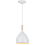 Modern Wood Pendant Light for Home, Kitchen, and Living Room