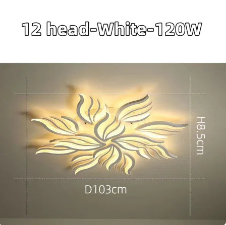 LED Panel Ceiling Light Dimmable Fixture for Modern Bedroom, Living Room, Kitchen