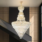Elegant Crystal Chandelier for Luxury Living Room Decor
