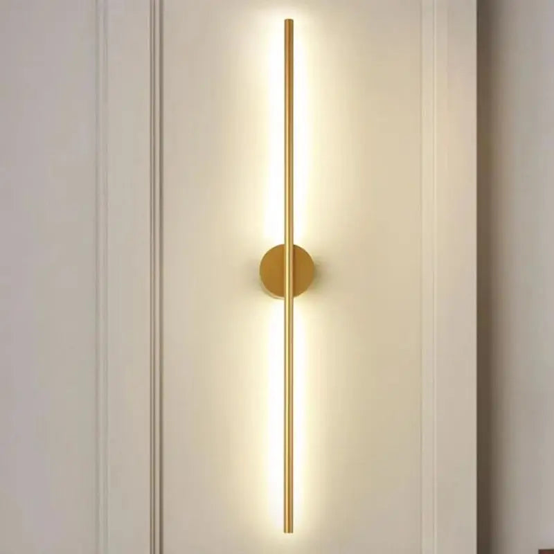 Linear Tube LED Wall Lamp for Modern Interior Decor