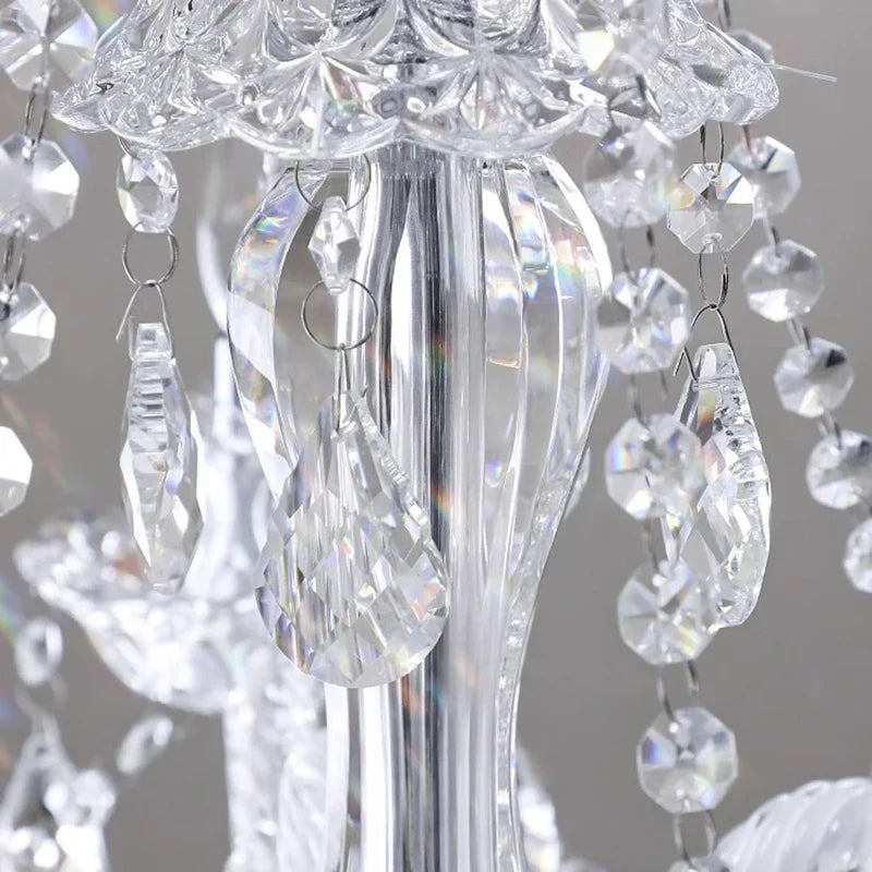 Crystal Chandelier: Modern Home Decoration Pendant Lights for Living & Dining Room