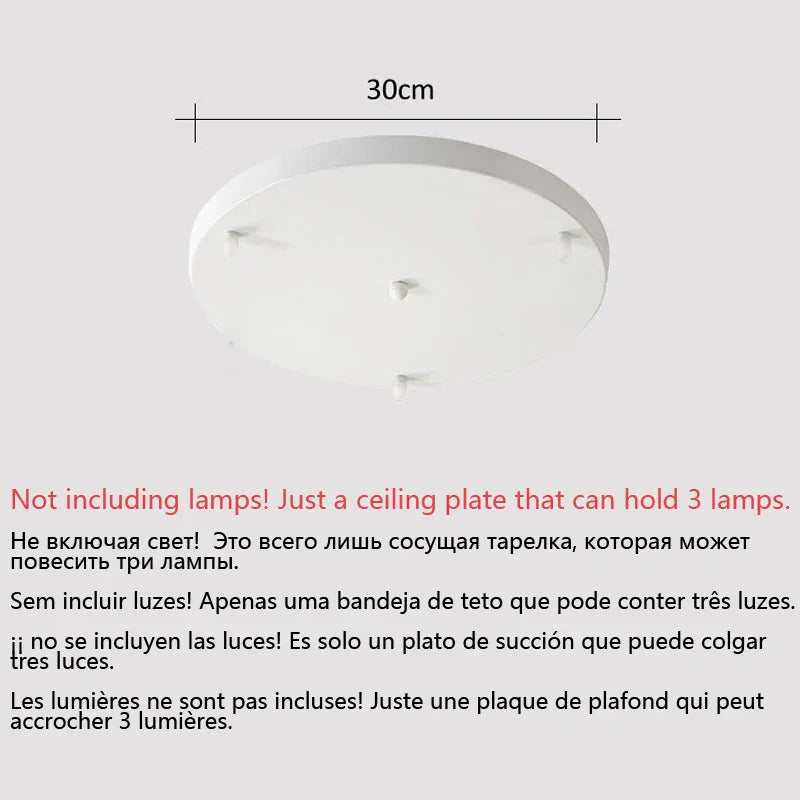 Nordic Macaron LED Pendant Light Fixtures Industrial Kitchen Luminarias