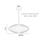 Silk Pendant Lamp: Designer LED Lighting for Home, Hotel, Restaurant, Hallrends'