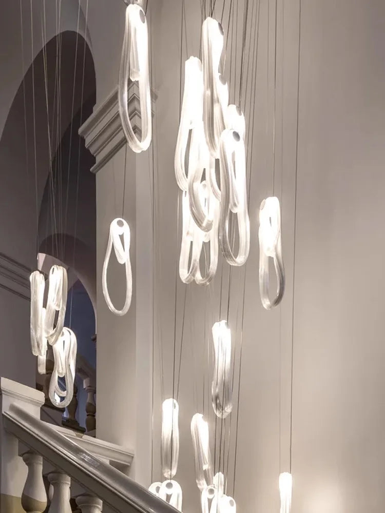 LED Pendant Chandelier for Living & Dining Room Luxury Lighting Fixture