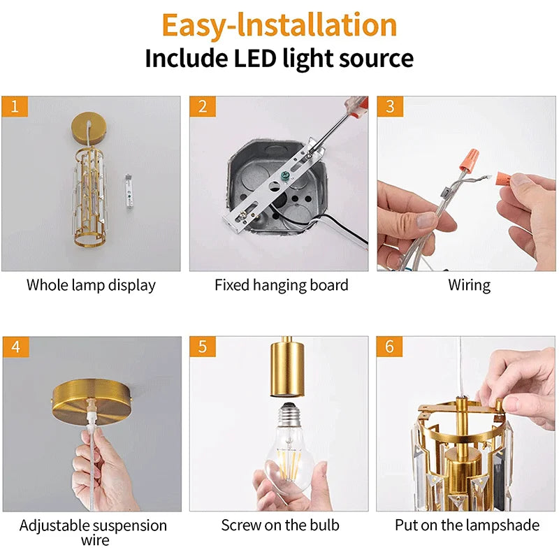 Mini Crystal Chandelier Black Chrome 3-Light for Dining Room Bedroom