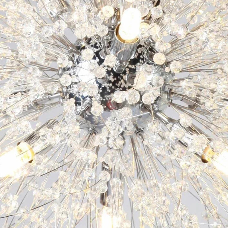 Dandelion Chandelier LED Pendant Lamp for Dining Room Bedroom Shops