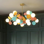 Branch Chandelier: Modern Colorful LED Ceiling Light for Bedroom and Living Room