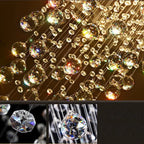 Modern Crystal Chandelier with LED Lights
