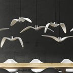 Seagull Design LED Chandelier for Bar/Kitchen Creative Bird Ceiling Light