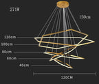 Modern LED Chandelier Ceiling Lamp Pendant Lights Indoor Decorative Lighting