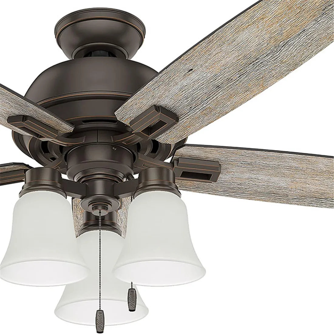 Frosted Glass Bell Shades - Ceiling Fan Chandelier Wall Sconces Replacements