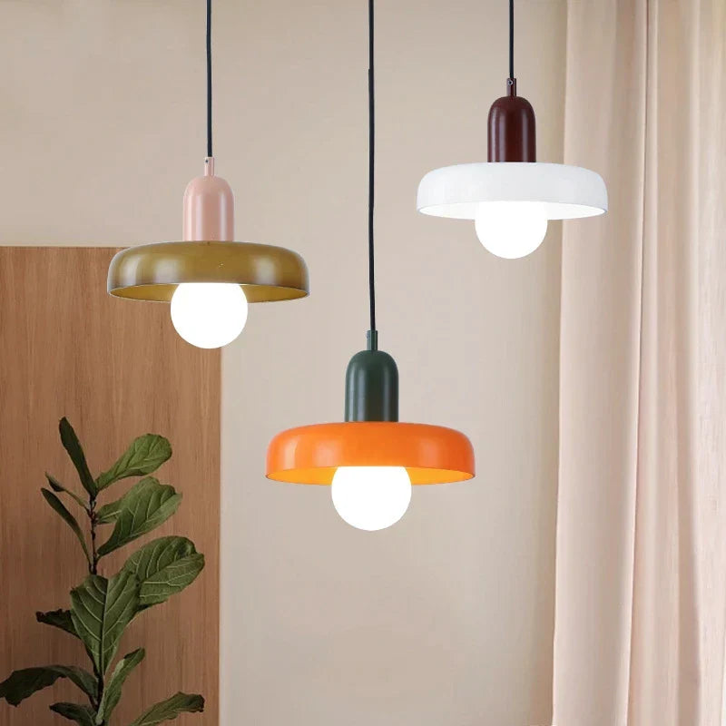 Colorful Glass Pendant Lights for Modern Decor and Lighting in Living Room and Restaurant