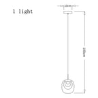 Luxury LED Crystal Chandelier for Staircase, Creative Living Room Lighting