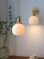 Ceramic Pendant Lights - Nordic Chandelier Lighting for Restaurant, Bedside, and Coffee Area