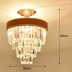 Crystal LED Ceiling Chandelier for Home Decor