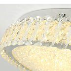 Modern Round LED Crystal Ceiling Light for Home Decor Lighting