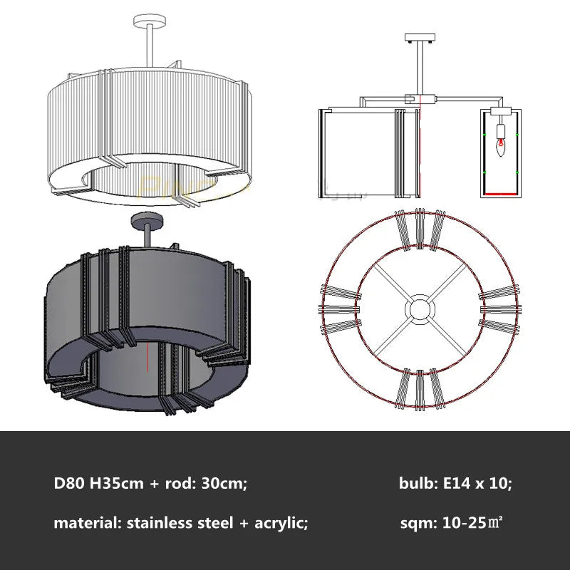 Crystal LED Chandelier: Modern Luxury Dining Room Kitchen Lighting Fixtures