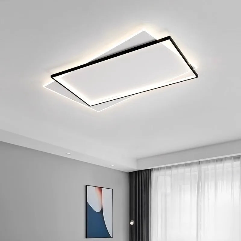 Nordic LED Ceiling Lamp for Living Room Bedroom Study Indoor Decor