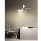 Rotating Horn Wall Lamp for Living Room Bedroom Sofa Bedside