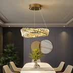 Crystal Chandelier: Luxury Pendant Lamp for Living Room and Bedroom
