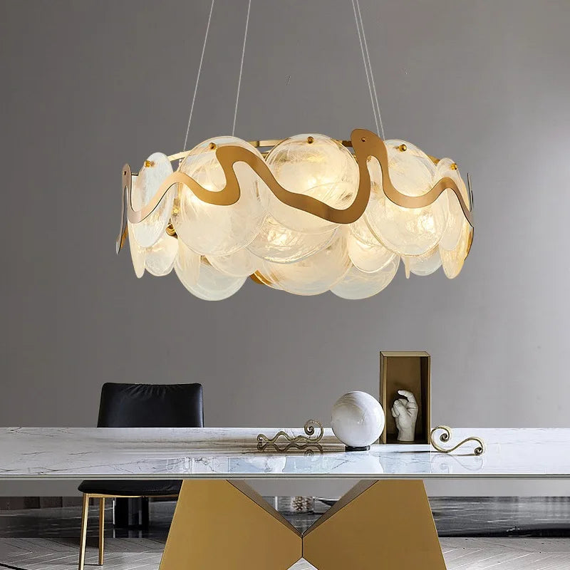 Modern Chandeliers: Elegant Indoor Pendant Lamp for Living Room, Bedroom, Dining Room.