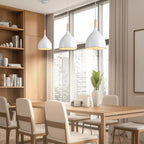 Nordic Modern Wood Pendant Light by - LED E27 Vintage Industrial Fixture for Home