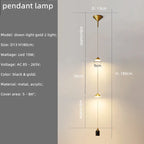 Modern LED Pendant Lights: Stylish Indoor Lighting Fixture for Home Decor