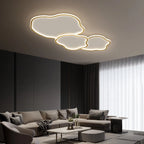 Copper Surface Mount LED Ceiling Light with Remote Control for Living Room