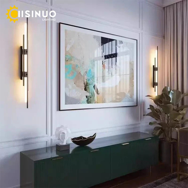 Afralia LED Long Liner Wall Light Fixture for Living Room Dining Room Staircase Sconces