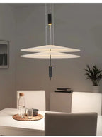 UFO LED Chandelier Pendant Light for Dining Living Room Bar - Modern Saucer Design
