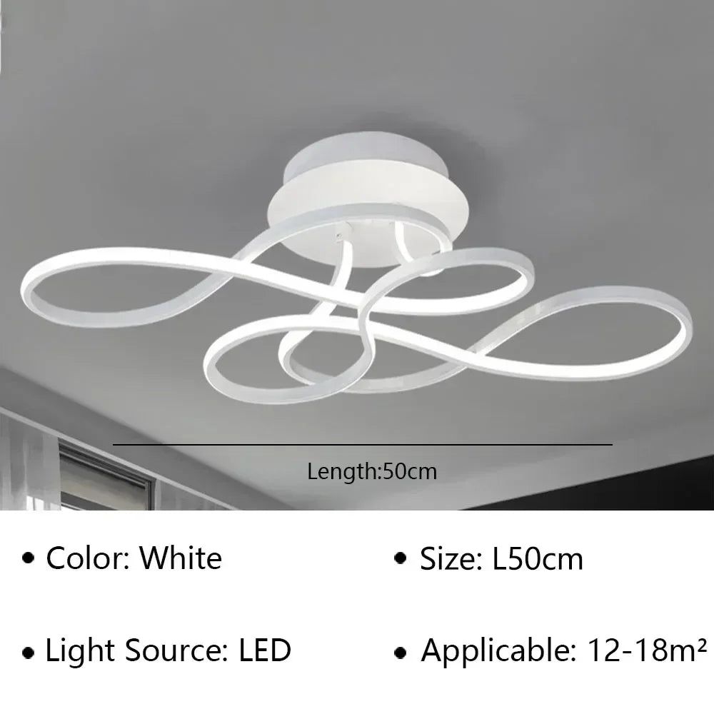 LED Chandelier Modern Ceiling Lamp for Living Dining Bedroom Home Lighting