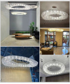 Bird Nest Crystal Pendant Chandelier | Modern Hall Hotel Living Dining Room Luster