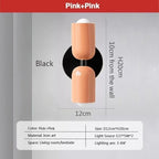 Nordic LED Colorful Wall Lights Modern Bedroom Living Room Background Wall Lamp