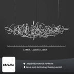 Nordic Art LED Chandelier: Modern Creative Pendant Lamp Light for Dining Table Room