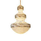 Luxury Crystal Chandelier for Villa Duplex, Hotel Lobby, and Restaurant