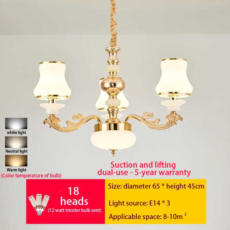 European Modern Chandelier Combination Package: Hot Selling Living Room Dining Room Bedroom Lamps