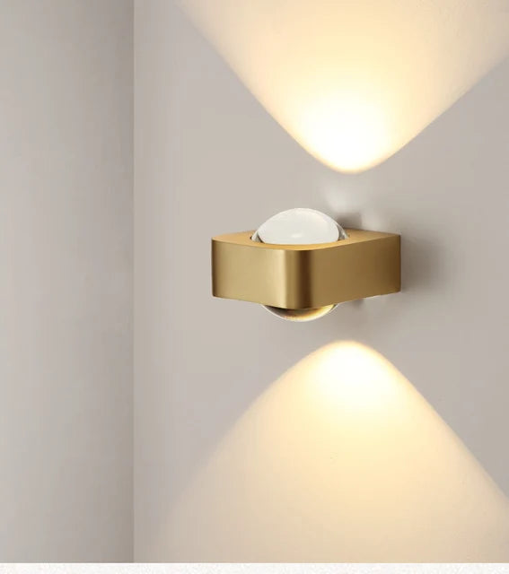 Modern LED Wall Lamp: Designer Italian Bedroom & Living Room Atmosphere Lighting