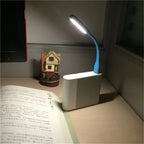 USB LED Reading Lamp - Night Light, Portable, Flexible, Protects Eyesight