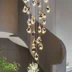 Diamond Crystal LED Ceiling Chandelier for Home Decor
