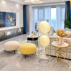 Silver Metal LED Floor Lamp Modern Nordic Style for Living Room, Bedroom, Hotel