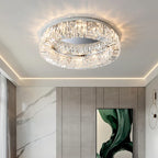 Luxury Crystal Chandelier Gold Ceiling Light for Dining Living Room