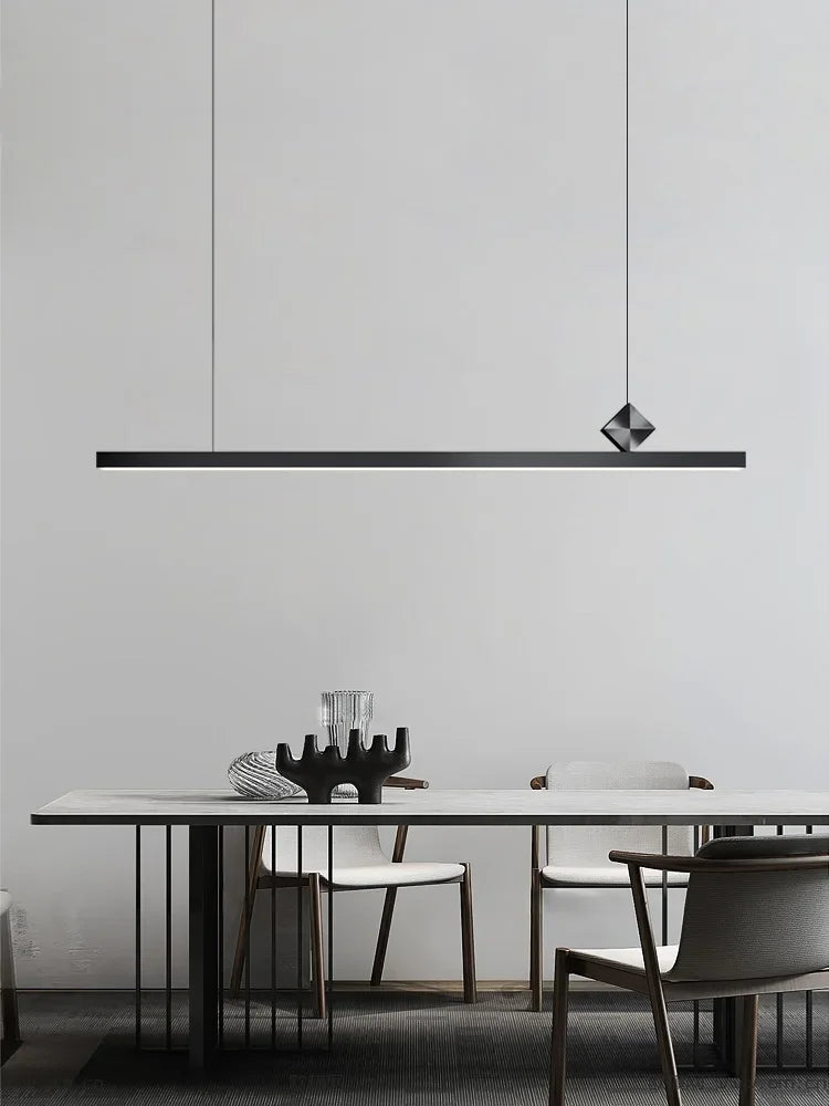 Modern Nordic LED Chandelier for Living Room Dining Study Bar Counter