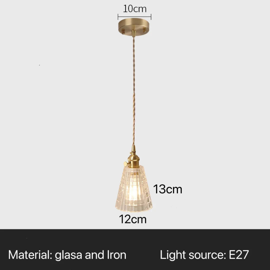 Nordic Flower Glass Pendant Chandeliers for Restaurant Cafe Hotel Decoration