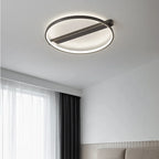Modern Circle LED Ceiling Lamp for Bedroom Study Living Room Decor