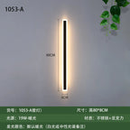 Modern Waterproof LED Wall Lamp for Garden Villa Courtyard Balcony