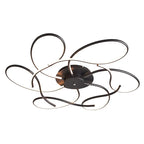 Modern LED Chandelier for Smart Home Alexa, Living Room and Bedroom Décor