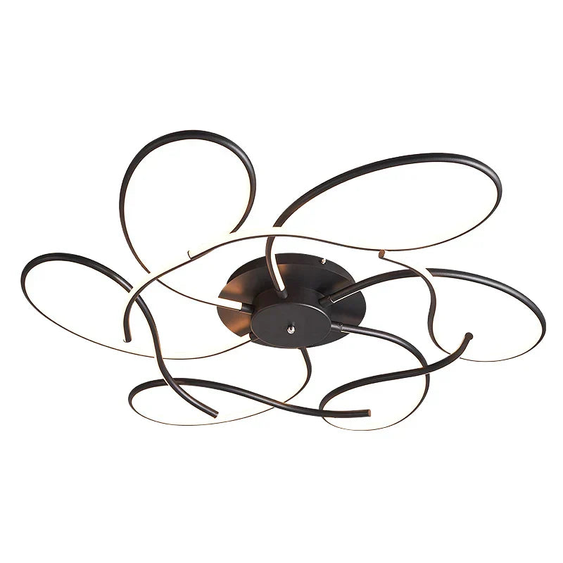 Modern LED Chandelier for Smart Home Alexa, Living Room and Bedroom Décor